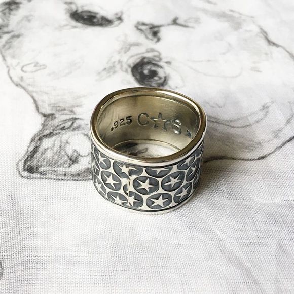 Cody Sanderson - Super Star Stamp Wide Ring - Picture 6 of 7